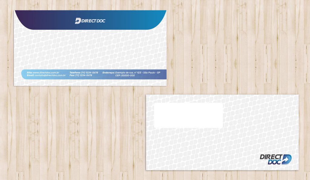 Envelope design gráfico