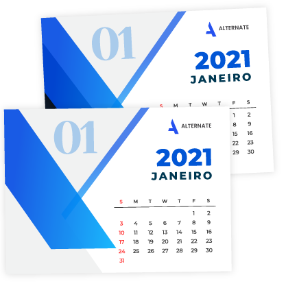 Criação de design para Calendários